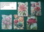 vintage plaatjes bloemen 754 ( alleen verzenden, Hobby en Vrije tijd, Stickers en Plaatjes, Ophalen, Nieuw, Meerdere plaatjes