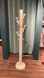 Design Kapstok Ettore Sottsass travertine/hout 80 Italië, Minder dan 100 cm, Gebruikt, Hout, Wandkapstok