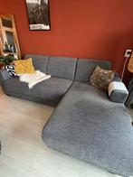 Grijze hoekbank - Prima voor een tweede ronde!, Huis en Inrichting, Ophalen, 250 tot 300 cm, Gebruikt, Vierpersoons of meer