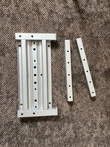 Ikea galant bureau ronding zwartbruin - afbeelding 4