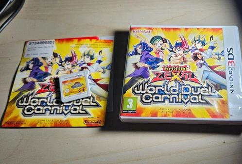 Yu-Gi-Oh! Zexal World Duel Carnival - Nintendo 3ds 2ds, Spelcomputers en Games, Games | Nintendo 2DS en 3DS, Zo goed als nieuw