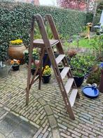 Brocante trap Hendrik A. van Waveren ladderfabrikant, Doe-het-zelf en Verbouw, Ladders en Trappen, Ophalen, Gebruikt, Trap, Minder dan 2 meter