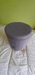 Senza poefje/opbergkrukje, Ophalen, Zo goed als nieuw, Rechthoekig, Minder dan 50 cm