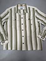 Overhemd/blouse Cast Iron met linnen. Mt 3XL, Verzenden, Zo goed als nieuw, Rood, Overige halswijdtes