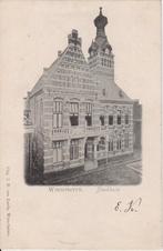 Ansichtkaart van het Stadhuis in Winschoten, Ophalen of Verzenden, Voor 1920, Gelopen, Groningen