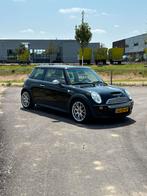 Mini Cooper S 2003 Zwart Moet snel weg!, Auto's, Mini, Voorwielaandrijving, Zwart, 4 cilinders, 4 stoelen