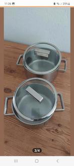 RVS Sola pannen, Ophalen of Verzenden, Gebruikt, Rond, Overige materialen