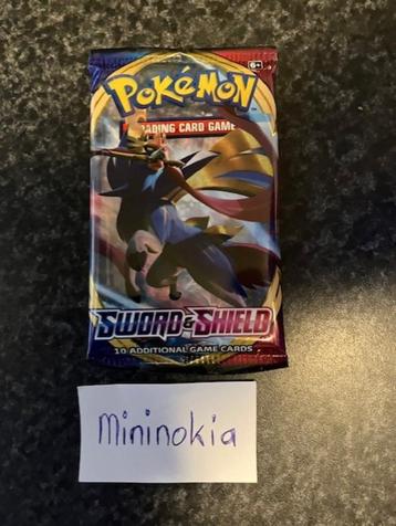 Sword & Shield Booster Pokemon  beschikbaar voor biedingen