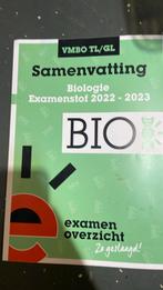 Samenvatting Examenstof Biologie VMBO TL&GL, Boeken, Schoolboeken, Nederlands, Ophalen of Verzenden, Zo goed als nieuw, ExamenOverzicht