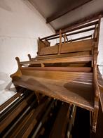 Zeer mooie kerkbanken van eikenhout, Antiek en Kunst, Antiek | Meubels | Stoelen en Banken, Ophalen