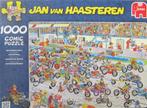 Jan van Haasteren - De motorrace, Hobby en Vrije tijd, Denksport en Puzzels, Ophalen of Verzenden, 500 t/m 1500 stukjes, Gebruikt