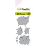 Snijmallen - Craftemotions - schaapjes, Verzenden, Nieuw, Overige thema's, Pons of Mal