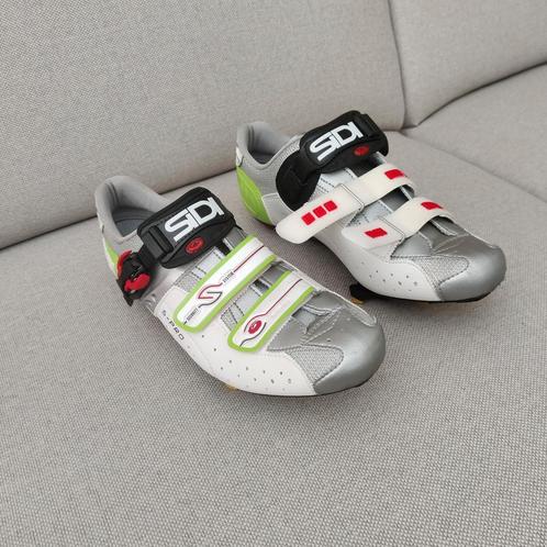 SIDI Scarpe Genius 5 S- Pro schoenen met SPD-sl clips., Fietsen en Brommers, Fietsaccessoires | Fietskleding, Zo goed als nieuw