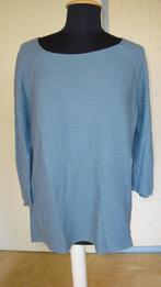 029 Nieuw truitje van Monari in maat 46 blauw/grijs, Maat 46/48 (XL) of groter, Nieuw, Verzenden, Blauw