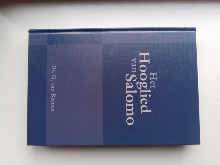 Het Hooglied van Salomo - ds. G. van Reenen, Boeken, Godsdienst en Theologie, Zo goed als nieuw, Christendom | Protestants, Ophalen of Verzenden