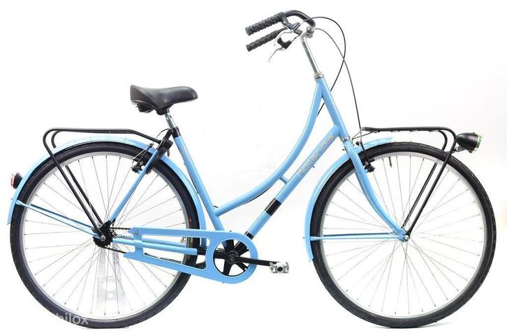 Damestfiets Hollandia Feelgood 28"/53cm/1ver - Garantie/Leve, Fietsen en Brommers, Fietsen | Heren | Herenfietsen, Gebruikt, Overige merken