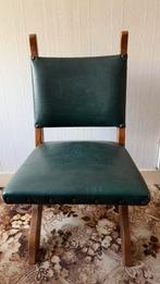 Stoel  bram sprij, Overige kleuren, Leer, Ophalen of Verzenden, Zo goed als nieuw