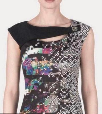 Ribkoff luxe kleurrijke jurk mooie accenten maat 36 beschikbaar voor biedingen