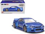 Mini GT 1:64 Nissan Skyline GT-R (R34) "SHINJUKU V2 Aero" Bl, -, Nieuw, Ophalen of Verzenden, -