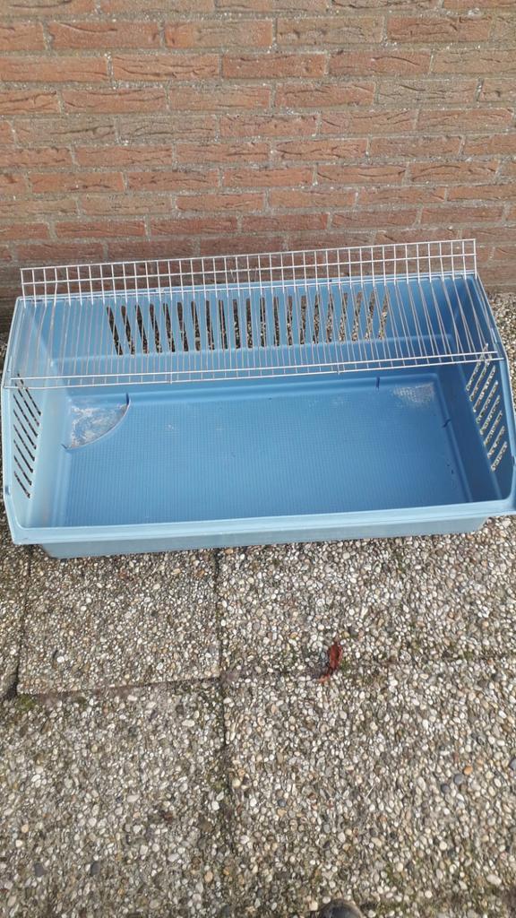 Konijn, cavia of hamster woonplek, Dieren en Toebehoren, Knaagdieren en Konijnen | Hokken en Kooien, Zo goed als nieuw, Hok, Minder dan 60 cm