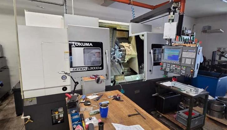CNC lathe OKUMA GENOS L3000-e, Hobby en Vrije tijd, Knutselen, Gebruikt, Gereedschap of Toebehoren, Verzenden