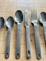 Vintage STUDIO LINE ribbed Flatware, Ophalen of Verzenden, Zo goed als nieuw, Rvs of Chroom, Bestekset