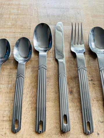 Vintage STUDIO LINE ribbed Flatware beschikbaar voor biedingen