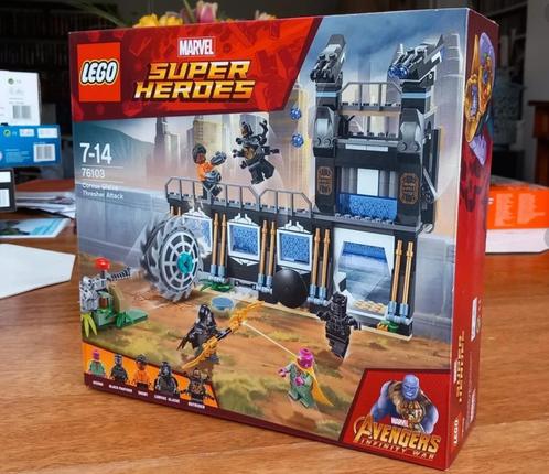 LEGO Marvel set 76103 – Corvus Glaive Thresher Attack, Kinderen en Baby's, Speelgoed | Duplo en Lego, Zo goed als nieuw, Lego