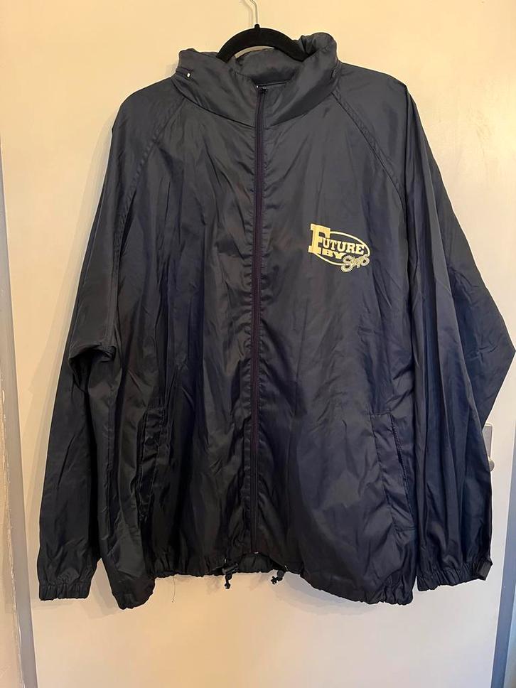 Heren Regenjack Maat L, Kleding | Heren, Jassen | Zomer, Zo goed als nieuw, Maat 52/54 (L), Blauw, Ophalen of Verzenden