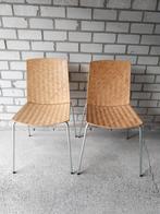 Stoelem 2 stuks. Ikea Eliot Baboe designer stoelen. Vintage, Twee, Bruin, Ophalen of Verzenden, Zo goed als nieuw