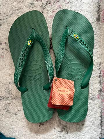 Nieuwe slippers van het merk Havaianas Brasil mt 37 beschikbaar voor biedingen