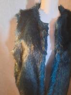 Milla Boywarmer/vest fur nepbont donker groen xl, Kleding | Dames, Bodywarmers, Gedragen, Ophalen of Verzenden