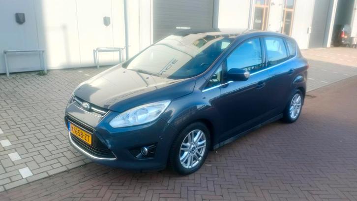 Ford C-Max 1.0 92KW 2014 Grijs, Auto's, Ford, Particulier, C-Max, Benzine, A, MPV, Handgeschakeld, Geïmporteerd, Zilver of Grijs