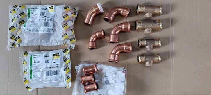 Viega en VSH koppelingen, Doe-het-zelf en Verbouw, Buizen en Afvoer, Nieuw, Overige typen, Overige materialen, Minder dan 2 meter