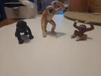 Schleich aapjes, Verzamelen, Dierenverzamelingen, Ophalen of Verzenden, Zo goed als nieuw, Overige soorten, Beeldje of Figuurtje