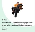 Carnaval opblaaskostuum jager, Ophalen of Verzenden, Zo goed als nieuw