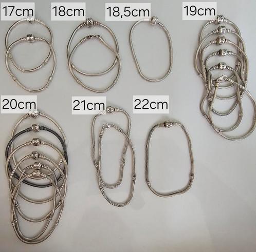 Schitterende originele Pandora armbanden (zilver), Sieraden, Tassen en Uiterlijk, Armbanden, Zo goed als nieuw, Zilver, Zilver