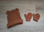 Baby mutsje en handschoenen, Kinderen en Baby's, Babykleding | Mutsen, Sjaals en Wanten, Ophalen of Verzenden, Zo goed als nieuw
