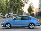 Skoda Rapid 1.2 TSI Greentech Elegance Businessline/NAVI/PSE, Auto's, Voorwielaandrijving, Euro 5, Gebruikt, Blauw