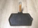 Grillpan, Huis en Inrichting, Keuken | Potten en Pannen, Ophalen, Gebruikt, Gietijzer