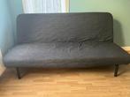 Ikea Nyhmn slaapbank / opklapbed, Huis en Inrichting, Ophalen, Gebruikt, Tweepersoons, Grijs