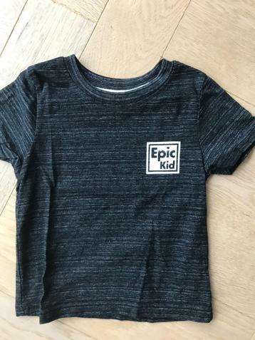 leuk zgan grijs gemêleerd shirt met korte mouw 86 beschikbaar voor biedingen