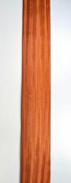 Padoek fineer, 205x20 cm, Nieuw, Verzenden