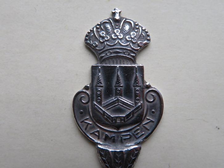 Lepeltje wapen Kampen, Antiek en Kunst, Antiek | Bestek, Verzenden