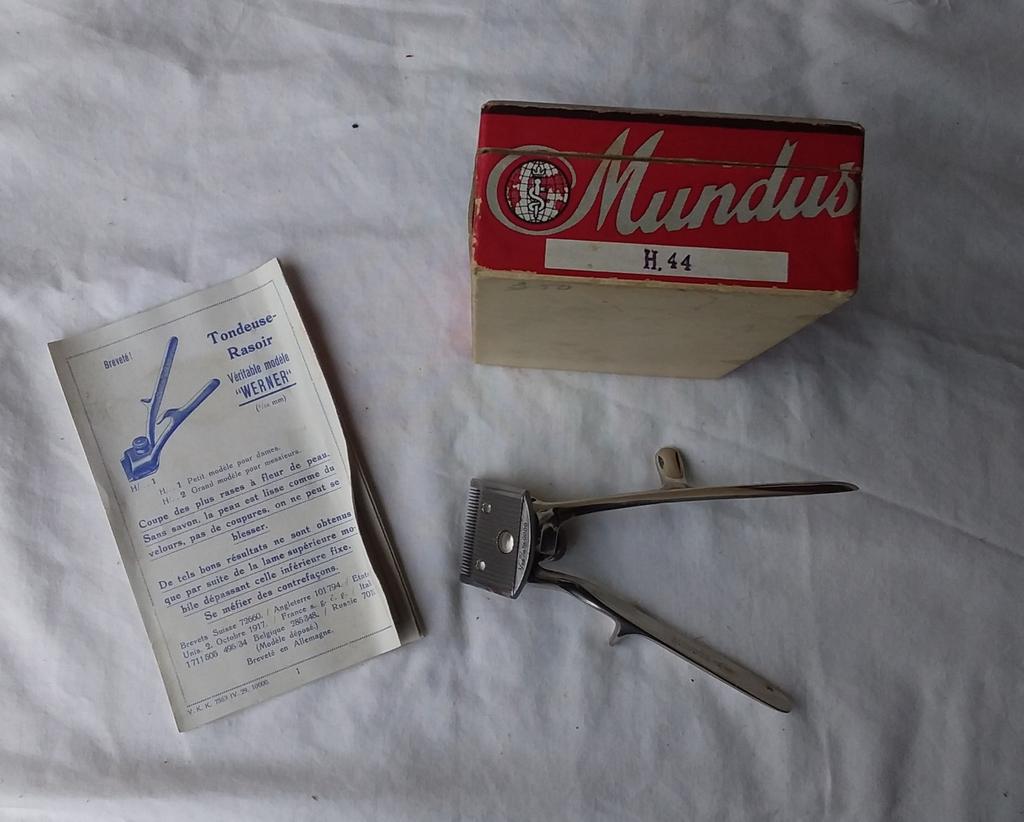 Mundus handmatige Haarknipper - Vintage Duits Vakmanschap, Ophalen of Verzenden