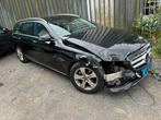 Mercedes-Benz E-Klasse E220d 2.0 143KW Estate 9G, Auto diversen, Schadeauto's, Automaat, Zwart, Mercedes-Benz, Stationwagon