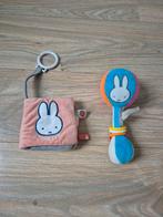 Nijntje boekje en ramelaar van stof, Ophalen of Verzenden, Gebruikt, Overige typen