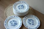 Vintage arcopal Aster 12 dessertborden, Ophalen, Gebruikt, Overige stijlen, Bord(en)