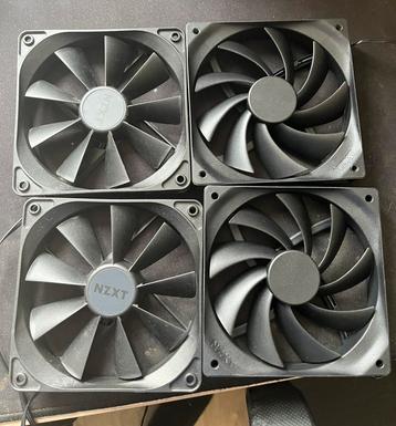 4x120mm NZXT fans beschikbaar voor biedingen