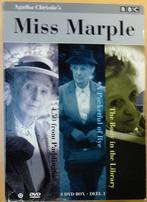 miss marple 3 dvd box deel 1 agatha christie, Cd's en Dvd's, Dvd's | Thrillers en Misdaad, Boxset, Ophalen of Verzenden, Vanaf 12 jaar